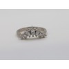 92.5 White Stone Silver Ring For Womens